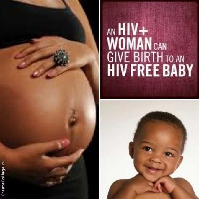 An HIV+ woman can give birth to an HIV free baby
