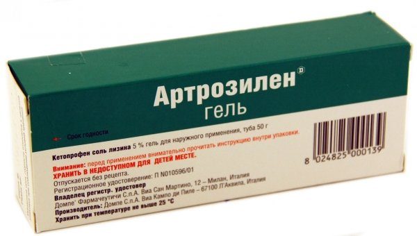 Нестероидный противовоспалительный анальгетик Артрозилен гель